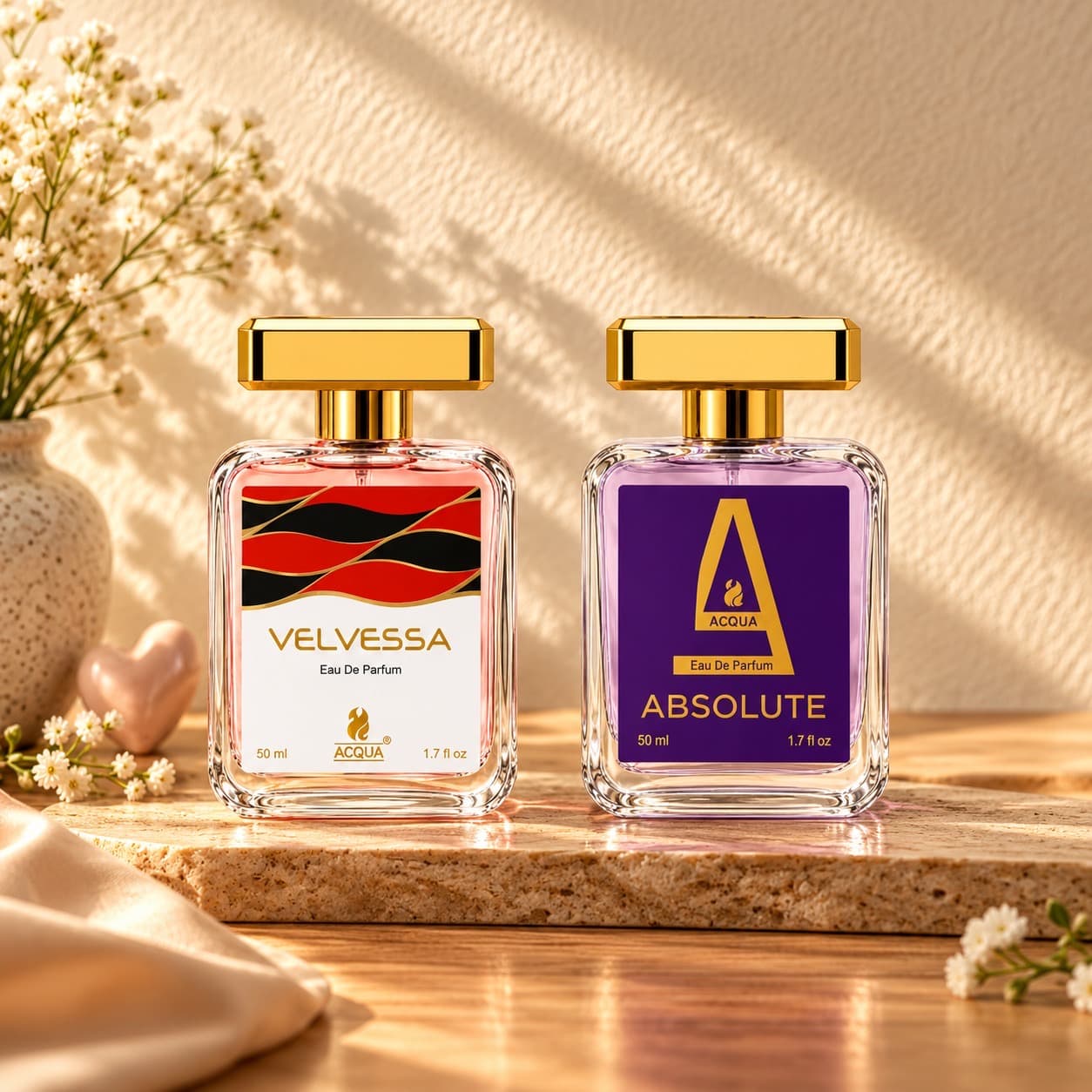 ACQUA Velvessa & Absolute His & Hers Perfume Combo - Image 2
